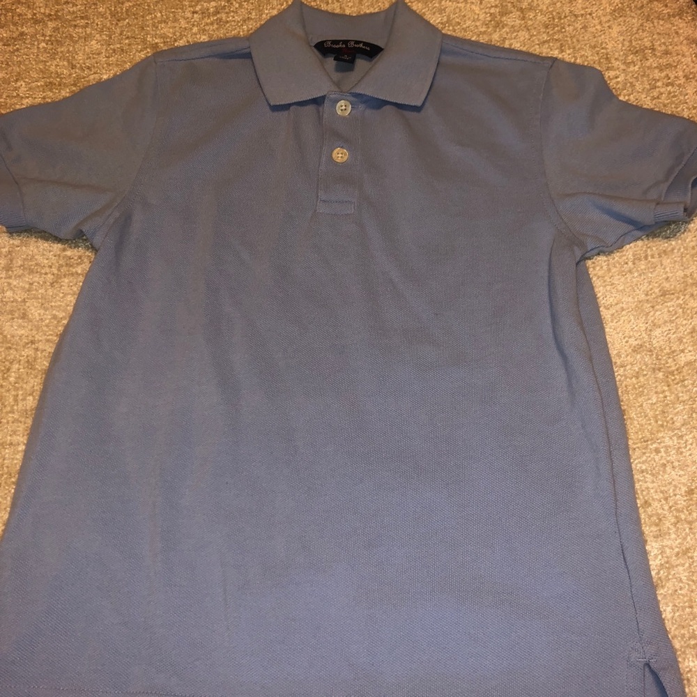 Brooks Brothers Boys Polo Size Small 7/8-EUC